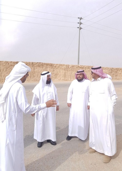 أمين الشمالية يقوم بجولة ميدانية في حي الربوة