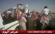 أزمة الشعير بعرعر تستمر والدوريات الأمنية تتدخل والمواطنون يطالبون بالتدخل لحل الأزمة ( صور )