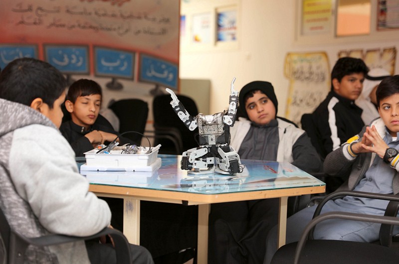 انطلاق دورة الربوت في مسار تحدي السومو ومسار الفرست ليقو بتعليم الشمالية