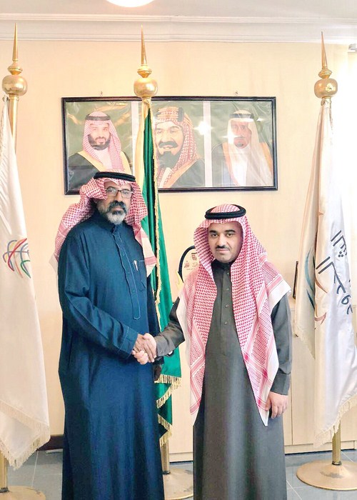 مدير عام سياحة الشمالية يستقبل الرحالة القحطاني