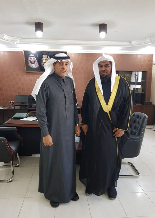 مدير هيئة الشمالية يقوم بزيارة لرئيس فرع النيابة العامة بالمنطقة