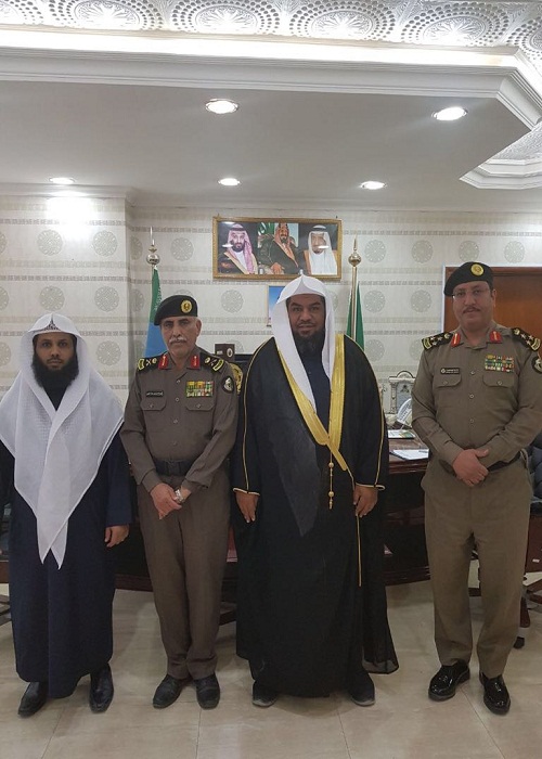 مدير هيئة الشمالية يلتقي مديري شرطة ومرور الحدود الشمالية