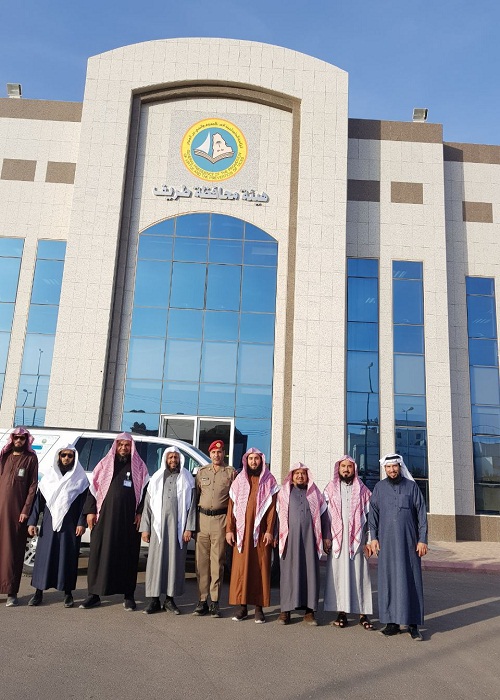 مدير هيئة الشمالية يقوم بزيارة لهيئة محافظة طريف