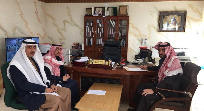 لجنة التنمية الإجتماعية بطريف وثانوية طريف يوقعان شراكه مجتمعية