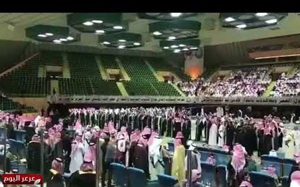 خادم الحرمين يشرف حفل العرضة في الجنادرية