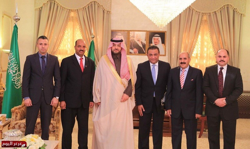 أمير منطقة الحدود الشمالية يستقبل القنصل المصري لدى المملكة .