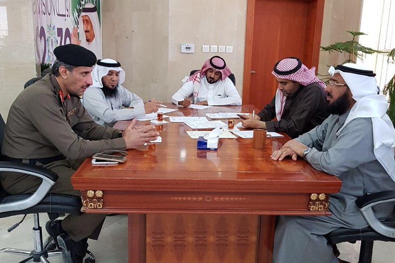 مبادرة معالجة التشوه البصري على طاولة الاجتماع بين أمين الشمالية ومدير مرور الشمالية