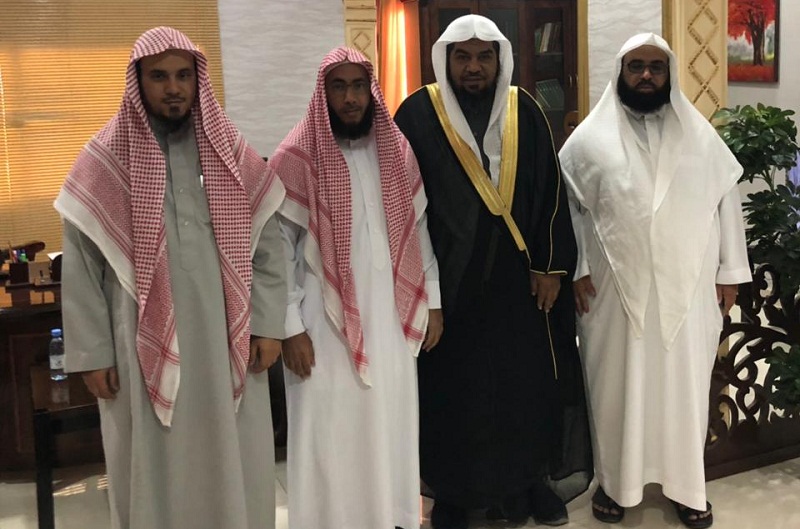 مدير هيئة الشمالية يلتقي مدير فرع الرئاسة العامة للبحوث العلمية والافتاء بالمنطقة