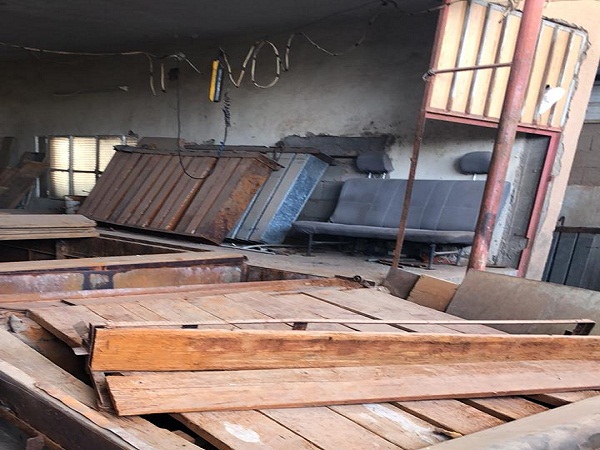 بلدية طريف تضبط مصنع مخالف