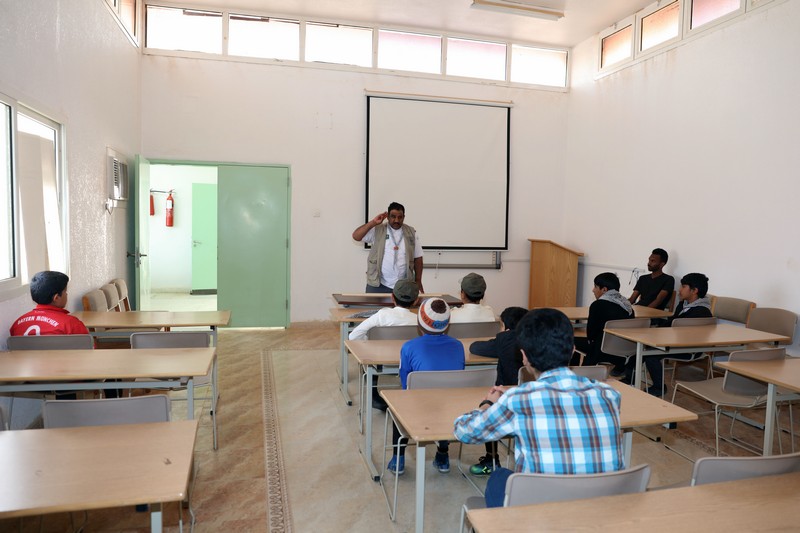 انطلاق المعسكر الكشفي للفتيان بتعليم الشمالية