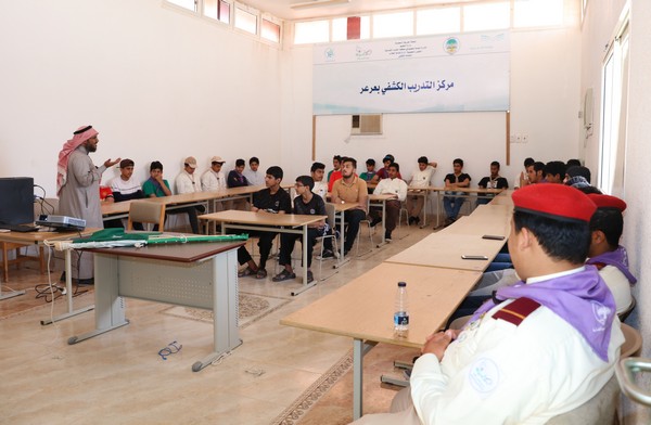 انطلاق المعسكر الكشفي المتقدم بتعليم الشمالية