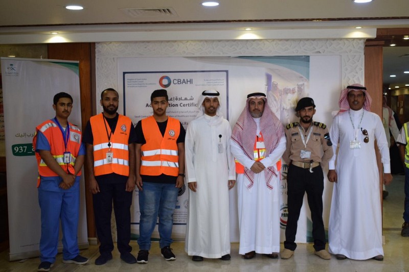 فريق التطوع التابع لهلال الشمالية ينفذ زيارة للمرضى والمصابين بمستشفى الامير عبدالعزيز بن مساعد