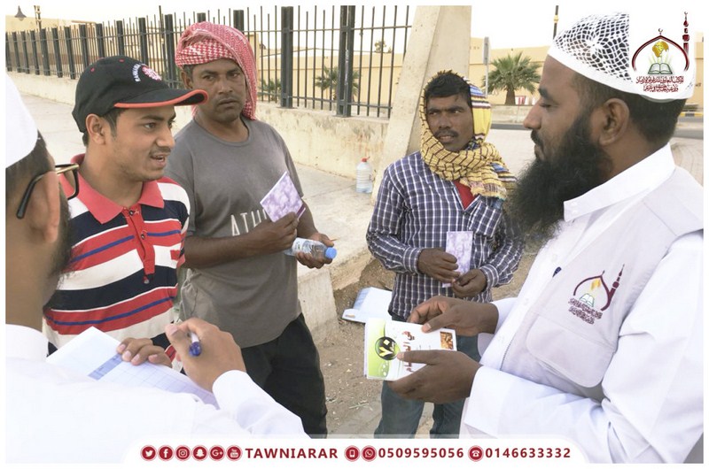 “تعاوني عرعر” ينفذ برنامج الجولات الدعوية ضمن مشروع نور الهدى