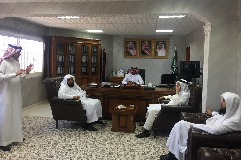 هئية حقوق الانسان تزور دار الملاحظة بعرعر