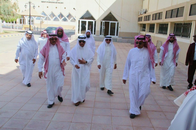 رئيس هيئة حقوق الإنسان يزور جامعة الحدود الشمالية