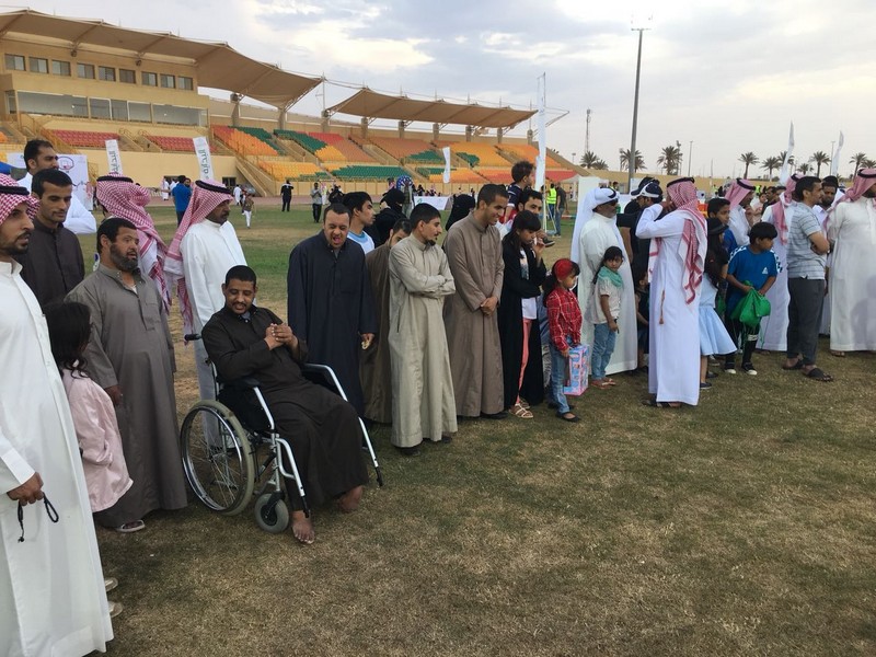 فرع وزارة العمل والتنمية بالحدود الشمالية يشارك النشاط العائلي