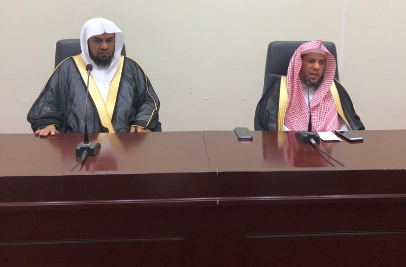 الدكتور الفريح يلقي محاضرة بعنوان ( الغلو في الدين جذوره ومنابعه ) بفرع الهيئة بالشمالية