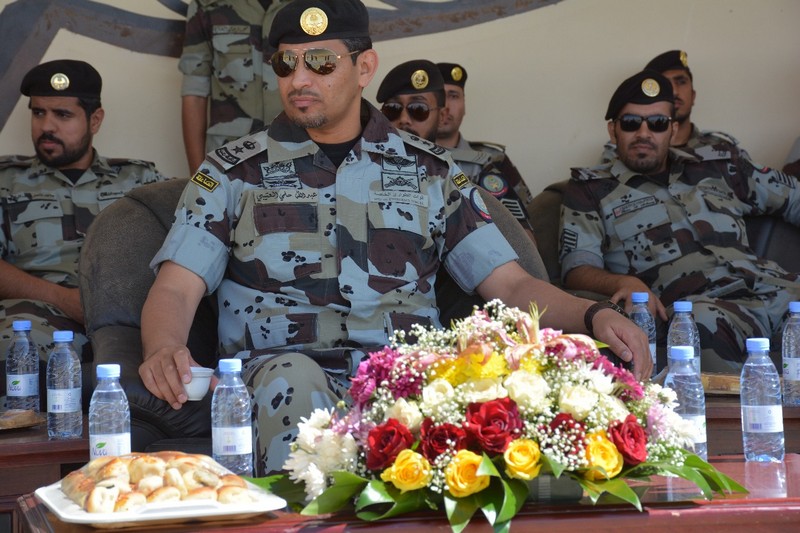 قائد قوة الطوارئ الخاصة بمنطقة الحدود الشمالية يرعى تخريج عدد من الدورات التخصصية