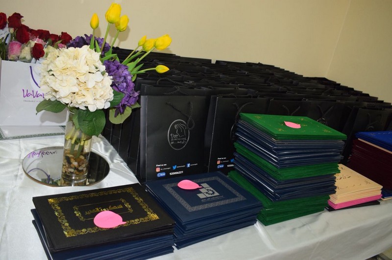 تحت رعاية عميدة الكلية التقنية للبنات بعرعر إفتتاح معرض قسمي الإنتاج والتصميم