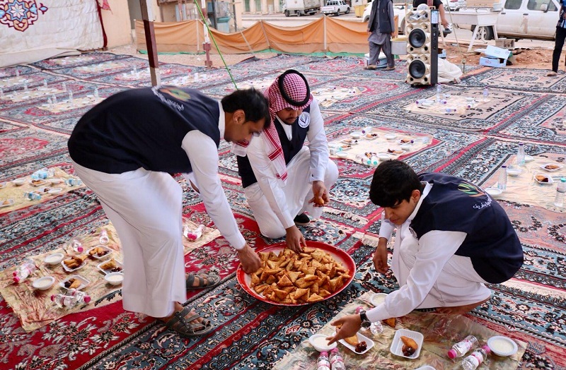 فريق رواد الخير التطوعي التابع للجنة التنمية الاجتماعية بطريف يستكمل مبادراته