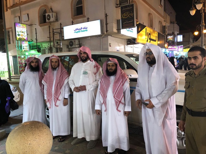 مدير فرع الرئاسة العامة لهيئة الأمر بالمعروف بالمنطقة يقوم بجولة ميدانية تفقدية