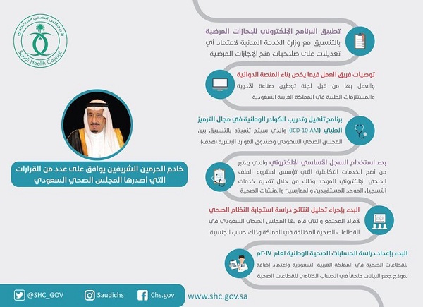 خادم الحرمين الشريفين يوافق على تطبيق البرنامج الإلكتروني للإجازات المرضية