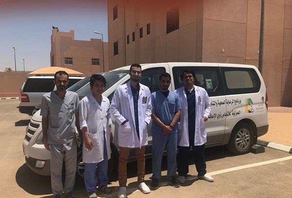 برنامج الرعاية الصحية والتأهيلية المنزلية للاشخاص ذوي الإعاقة بعرعر ..خدمات إنسانية وجهود مميزة