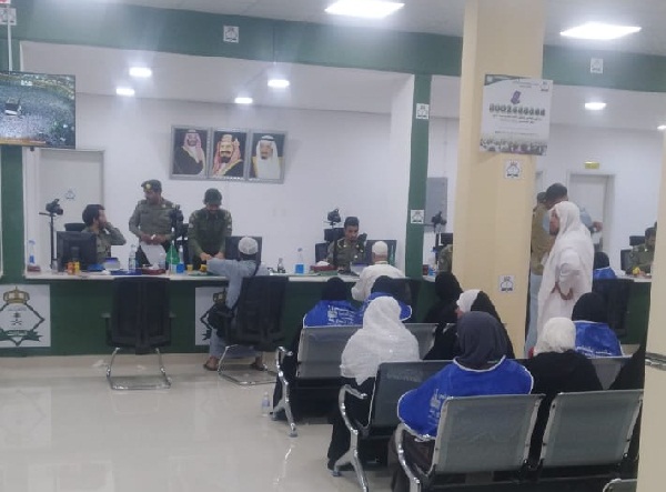 منفذ جديدة عرعر يستقبل الدفعه العاشره من ضيوف الرحمن