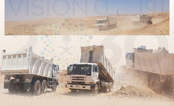 أمانة الحدود الشمالية تواصل أعمالها ضمن خطة تأهيل وادي عرعر بيئياً وتنموياً