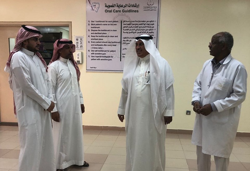 زيارة ميدانية مفاجئه لمُدير عام فرع وزارة العمل والتنمية للتأهيل الشامل بعرعر