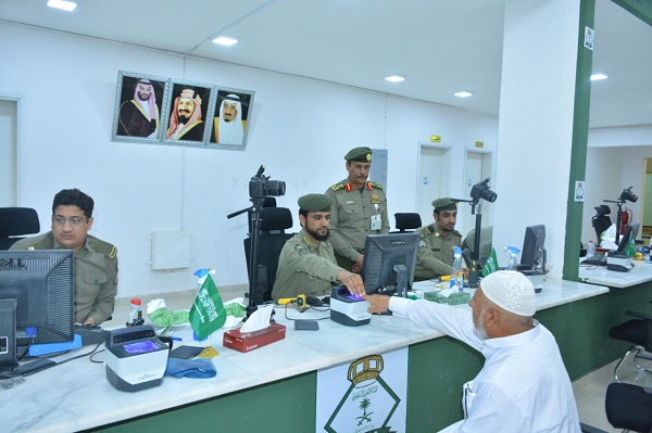 منفذ جديدة عرعر يستقبل الدفعه الاولى من الحجاج المغادرين