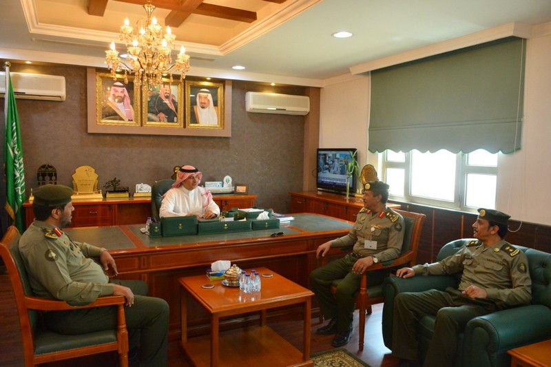 مدير جوازات الشمالية يقوم بجوله تفقديه لإدارة جوازات محافظة رفحاء