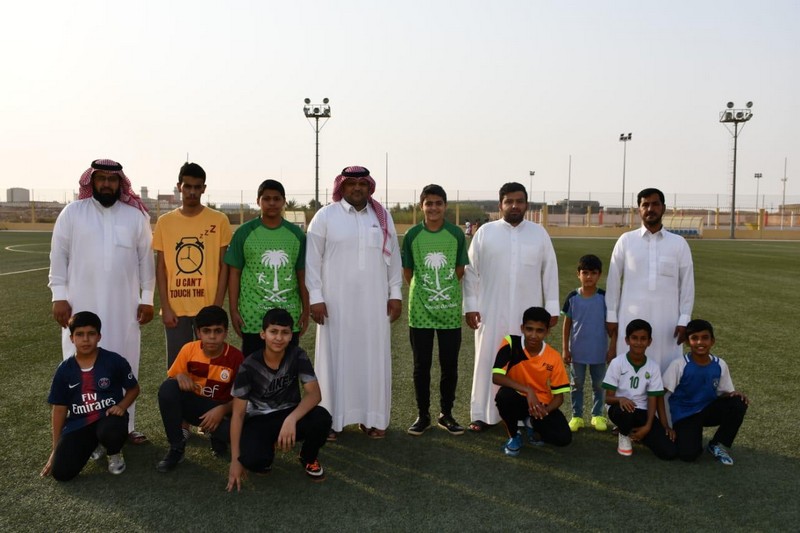 بالصور : نادي عرعر يستقبل البراعم لأول مرة منذ تأسيسه