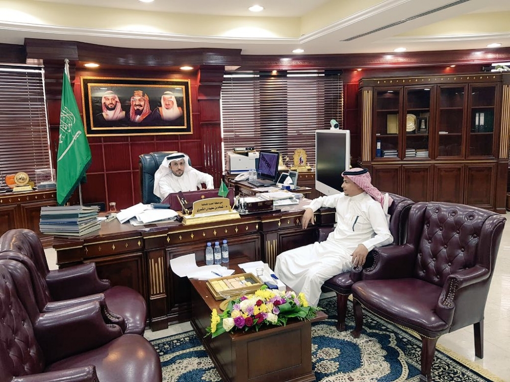 لمناقشة المشاريع التنموية وتبادل الخبرات.. أمين منطقة الحدود الشمالية يستقبل مدير عام فرع صندوق التنمية الزراعية