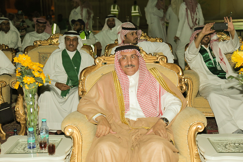 وكيل إمارة منطقة الحدود الشمالية للشؤون الأمنية يشهد حفل وفعاليات جمعية الثقافة والفنون لـ