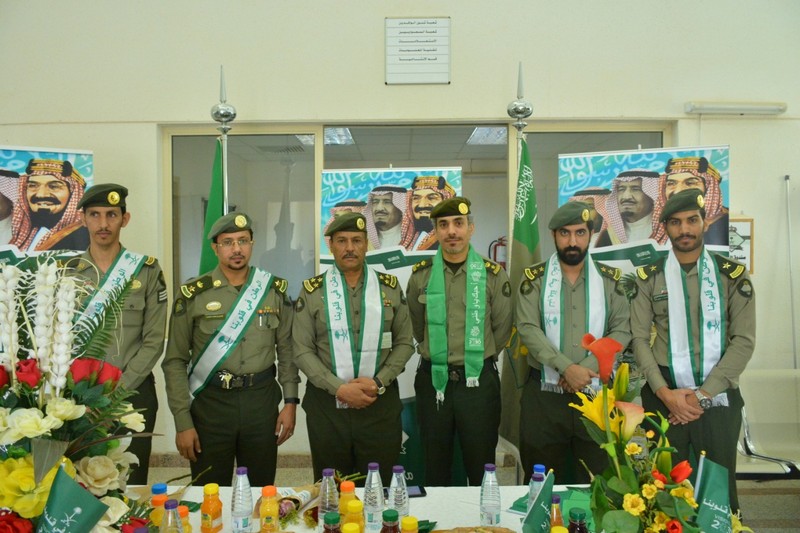 جوازات الشمالية تحتفل باليوم الوطني 88