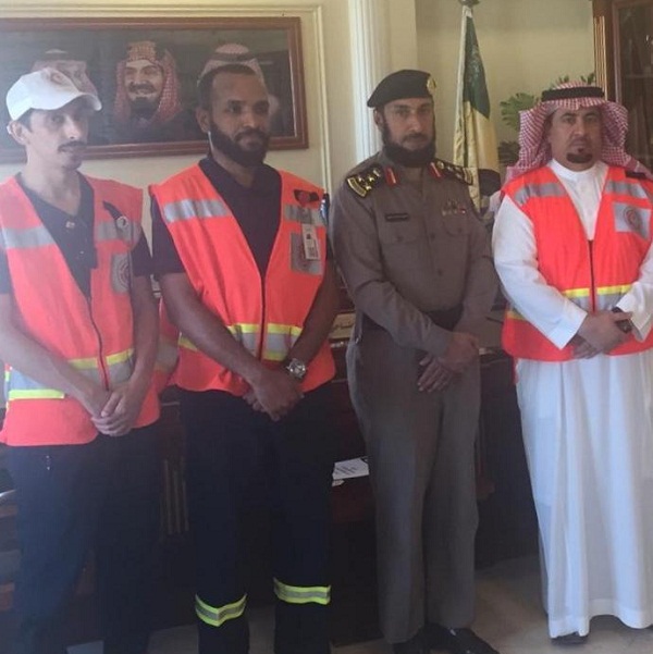 مدير الدفاع المدني بالحدود الشمالية يستقبل مدير شعبة التطوع بفرع هيئة الهلال الاحمر السعودي بالمنطقة