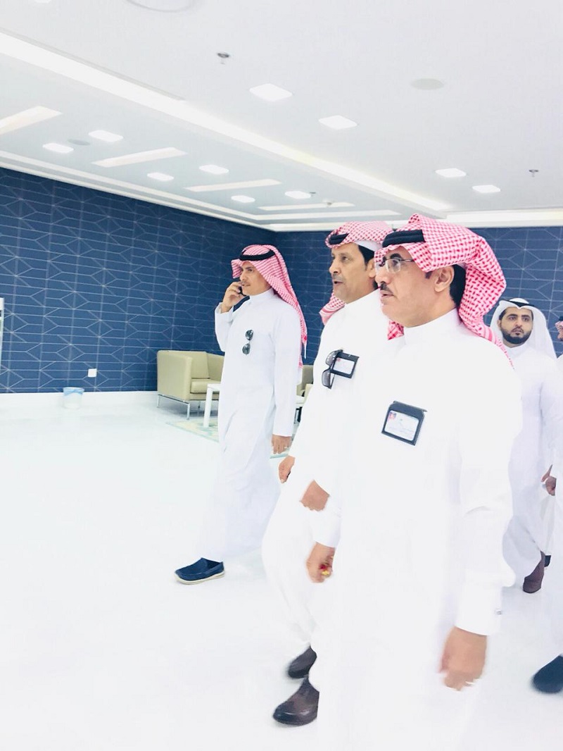 مدير عام صحة الحدود الشمالية يتفقد البرج الطبي الجديد والإطمئنان على سير العمل