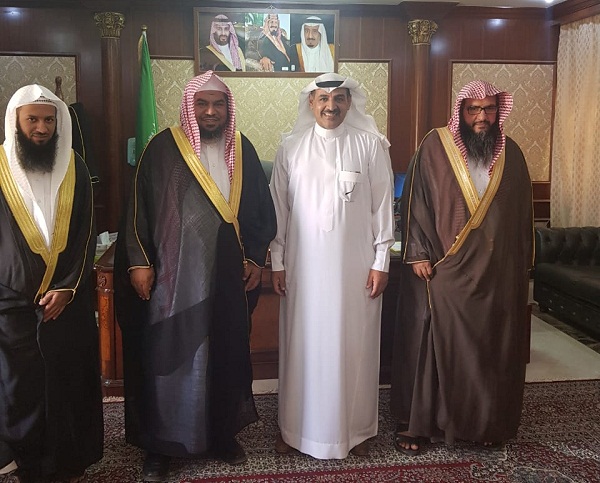 محافظ طريف يستقبل مدير عام فرع هيئة الأمر بالمعروف بالحدود الشمالية