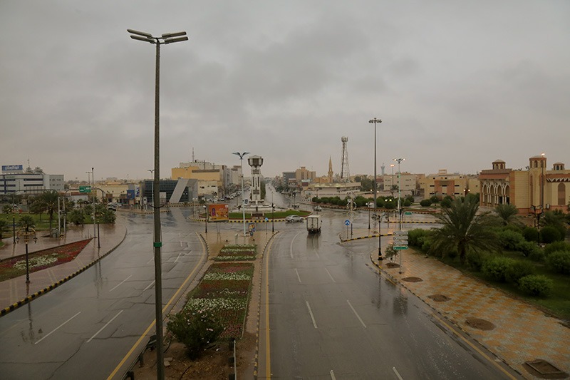 الأرصاد: عرعر تسجل أعلى كمية أمطار خلال هذه الحالة الجوية