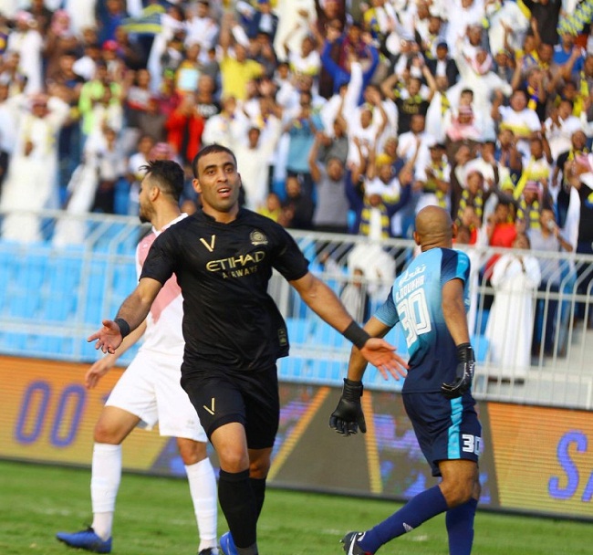 النصر يقلص الفارق بينه وبين المتصدر لثلاث نقاط بعد تغلبه على الرائد