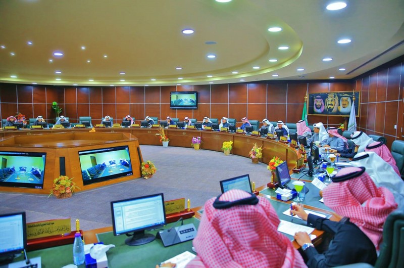 الاجتماع الثالث لمجلس جامعة الحدود الشمالية للعام الجامعي 1439/1440هـ