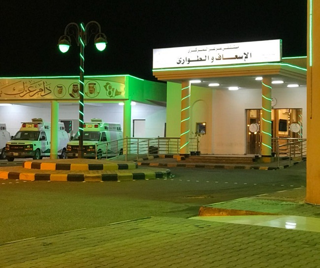 إنقاذ حياة مصاب بجرح في الرئة بمستشفى عرعر المركزي
