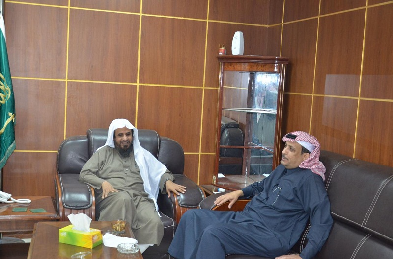 مدير فرع وزارة الشؤون الإسلامية بالشمالية يستقبل مدير مكافحة المخدرات