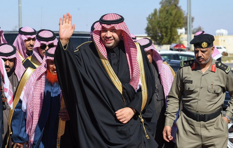 أمير الحدود الشمالية يزور قرية قيصومة فيحان بمحافظة رفحاء