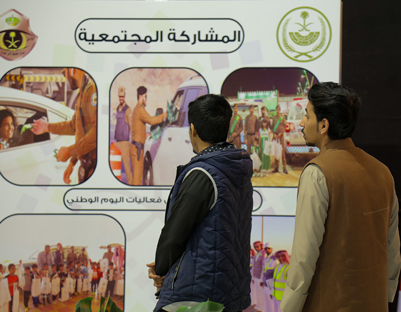 قوة أمن الطرق بالحدود الشمالية تدشن المعرض المصاحب لحملة