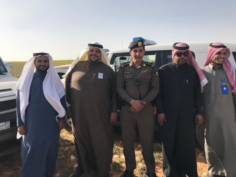 فرع وزارة العمل والتنمية بمنطقة الحدود الشمالية ينظيم (حملة وطن بلا مخالف)