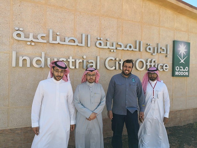 اجتماع بين مدير مكتب العمل بمحافظة طريف ومدير مدينة وعد الشمال