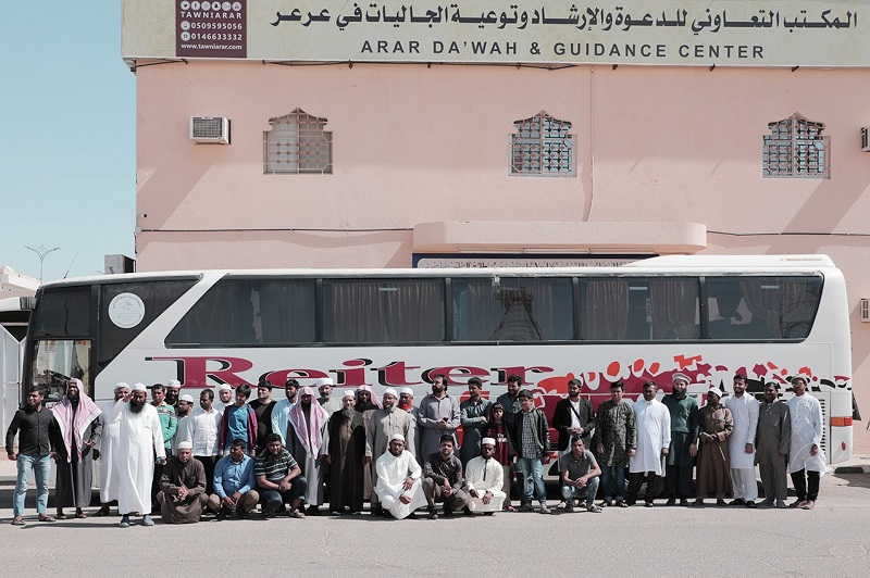 تعاوني عرعر : انطلاق الرحلة الثالثة لأداء مناسك العمرة لهذا العام 1440هـ