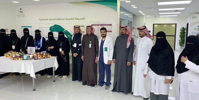 مستشفى النساء والولادة والأطفال بعرعر يحتفي بيوم الأم